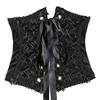 Sinister - K073 Corset sous la poitrine - Noir Product image